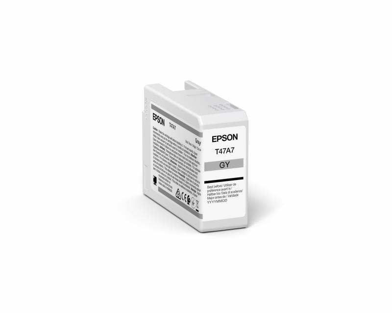 Epson UltraChrome Pro T47A7 Gr&aring; Bl&aelig;kbeholder C13T47A700