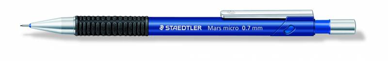 Stiftblyant Mars Micro 0,7mm bl&aring;