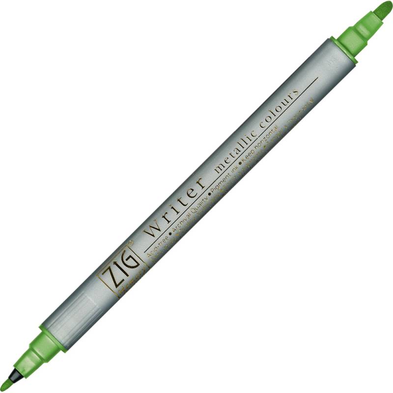 ZIG Metallic Writer MS-8000 lysegr&oslash;n