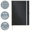 Notesbog Style hardcover A4 lin. 100g/80ark sort 