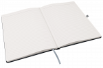Notesbog Style hardcover A4 lin. 100g/80ark sort 