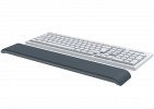 Keyboard m/håndledsstøtte Ergo Leitz mørkgrå 