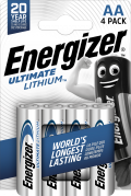 Energizer Ultimate Lithium AA (4-pack)