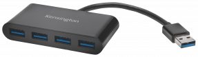 Kensington UH4000 USB 3.0 4-Port Hub Black