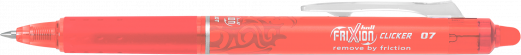 Kuglepen Pilot FriXion Clicker koral pink medium 0,7mm