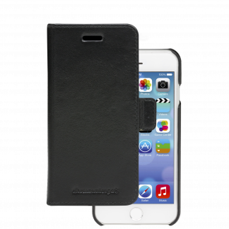 Cover iPhone SE/8/7/6/6S Lynge, sort skind