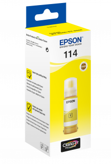 Blæk flaske Epson 114 EcoTank Yellow 