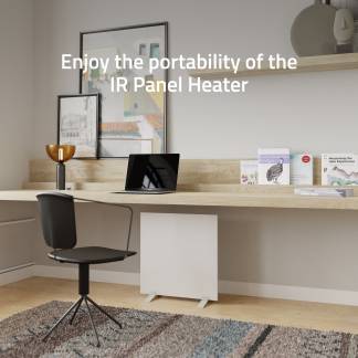 Hombli Smart Infrarød varmepanel 350W, hvid
