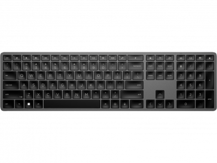 Tastatur HP 975 Dual-Mode Trådløs, sort (Nordic)