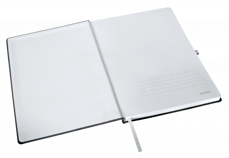 Notesbog Style hardcover A4 lin. 100g/80ark sort 