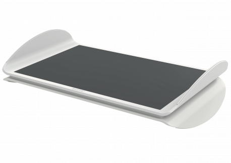 Fodstøtte Ergo Leitz justerbar lysgrå 