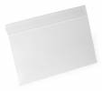 Lagerlomme hard cover  a4 tv&aelig;r Lagerlomme i klar PET-plast