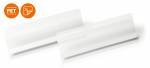 Lagerlomme/etiketholder selvkl&aelig;bende hard cover 1/2 A5 tv&aelig;rf. 