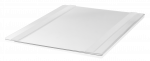 Lagerlomme selvklæbende hard cover  a5 tvær Lagerlomme i PET-plast monteret med selvklæbende tabestrimler på bagsiden. Til brug på f.eks. butiks- og lagerreoler.