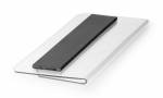 Lagerlomme/etiketholder med magnet hard cover 100x38mm 