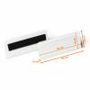 Lagerlomme/etiketholder med magnet hard cover 100x38mm 