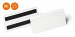 Lagerlomme/etiketholder med magnet hard cover 150x67mm 10 stk.