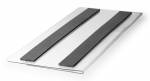Lagerlomme/etiketholder m/magnet hard cover 1/2 A5 210x74mm 