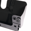 Brochureholder flexiplus A4 liggende 1 rum sort magnetisk