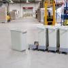 Affaldsvogn til Durabin 60 liter. Op til 4 kan kobles sammen