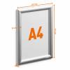 Klikramme aluminium A4 med 25 mm aluminium profil