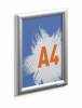 Klikramme aluminium A4 med 25 mm aluminium profil