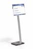 Gulvskilt infosign stand a3 Gulvstander m/stabil tung fod. 