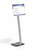 Gulvskilt infosign stand a3 Gulvstander m/stabil tung fod. 