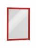 Duraframe&reg; a4 Selvkl&aelig;bende informationsramme A4 r&oslash;d 2 stk/pose