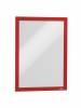 Duraframe&reg; a4 Selvkl&aelig;bende informationsramme A4 r&oslash;d 2 stk/pose