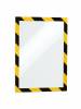 Skilt&nbsp;DURAFRAME&reg;&nbsp;Security A4&nbsp;m/gul/sort&nbsp;ramme&nbsp;2stk/pak 