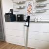 H&aring;ndspritdispenser gulvstander med a4 info sign Fritst&aring;ende