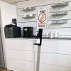 H&aring;ndspritdispenser gulvstander med a4 info sign Fritst&aring;ende