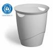 Papirkurv eco 16 liter rund gr&aring; 315x315x330mm 