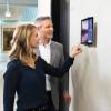 Holder Durable til tablet p&aring; v&aelig;g, s&oslash;lv
