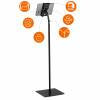 Tablet tough floor Gulvstativ m/holder til tablets fra 7-13"