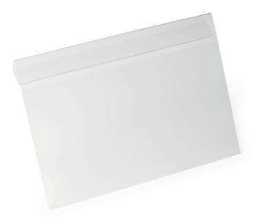 Lagerlomme hard cover  a4 tv&aelig;r Lagerlomme i klar PET-plast
