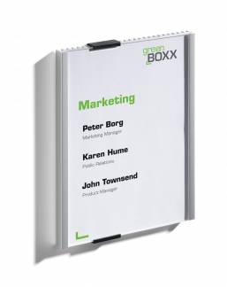 Info sign 149x210mm (a5 h&oslash;j) D&oslash;r og v&aelig;gskilte i alu 1 stk