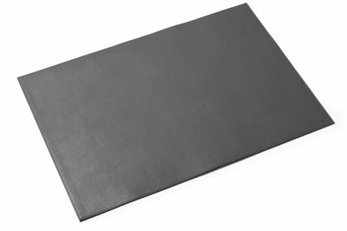 Skriveunderlag grafit mat H&oslash;jt kvalitets af det fineste l&aelig;der i tidl&oslash;s design.65x45 cm 