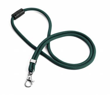 Halssnor rpet m/karabinhage/sikkerhedsl&aring;s. 46 cm 10 stk./pak