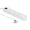  6-way Schuko Power Strip 