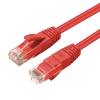  CAT6A UTP 0.3m Red LSZH