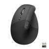 Logitech Lift Vertical Ergonomic Mouse Optisk Trådløs Sort