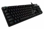 Logitech Gaming G512 Tastatur Mekanisk LIGHTSYNC Kabling USA internationalt