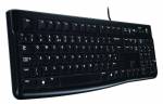 Logitech K120 Tastatur Kabling Schweizisk