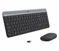 Logitech Slim Wireless Combo MK470 Tastatur og mus-sæt Trådløs