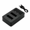  Charger for Sony Camera Black,