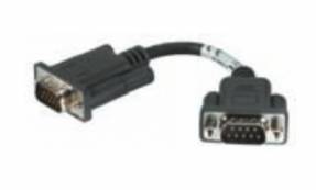 Cable,6", DB15m-DB9m adapter
