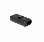 Rubber cover soft, black