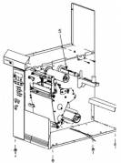 Ribbon Supply Spindle Assy